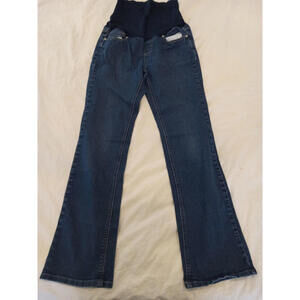 Bella Vida Maternity Women's Size Small Blue Denim Jeans DE3